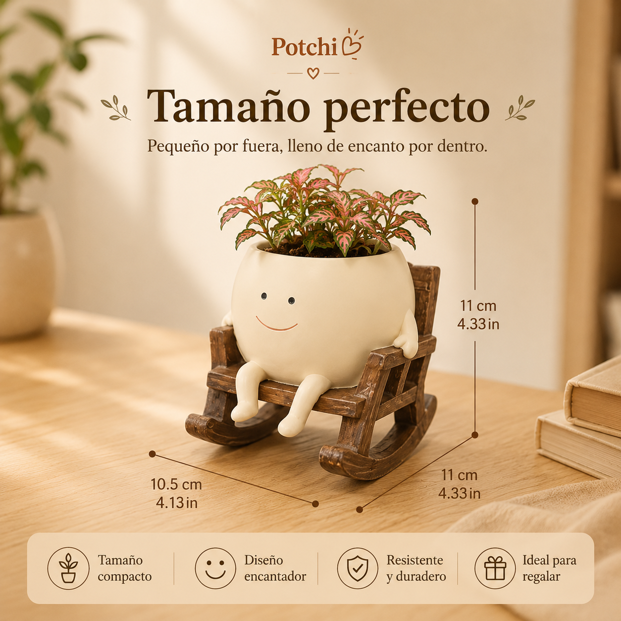 Potchi™ Maceta Feliz