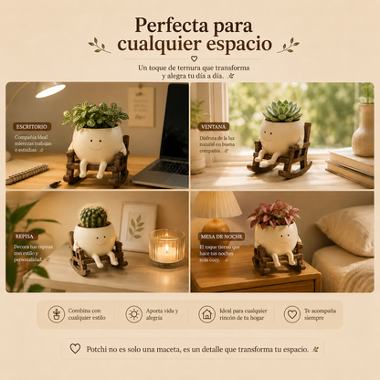 Potchi™ Maceta Feliz