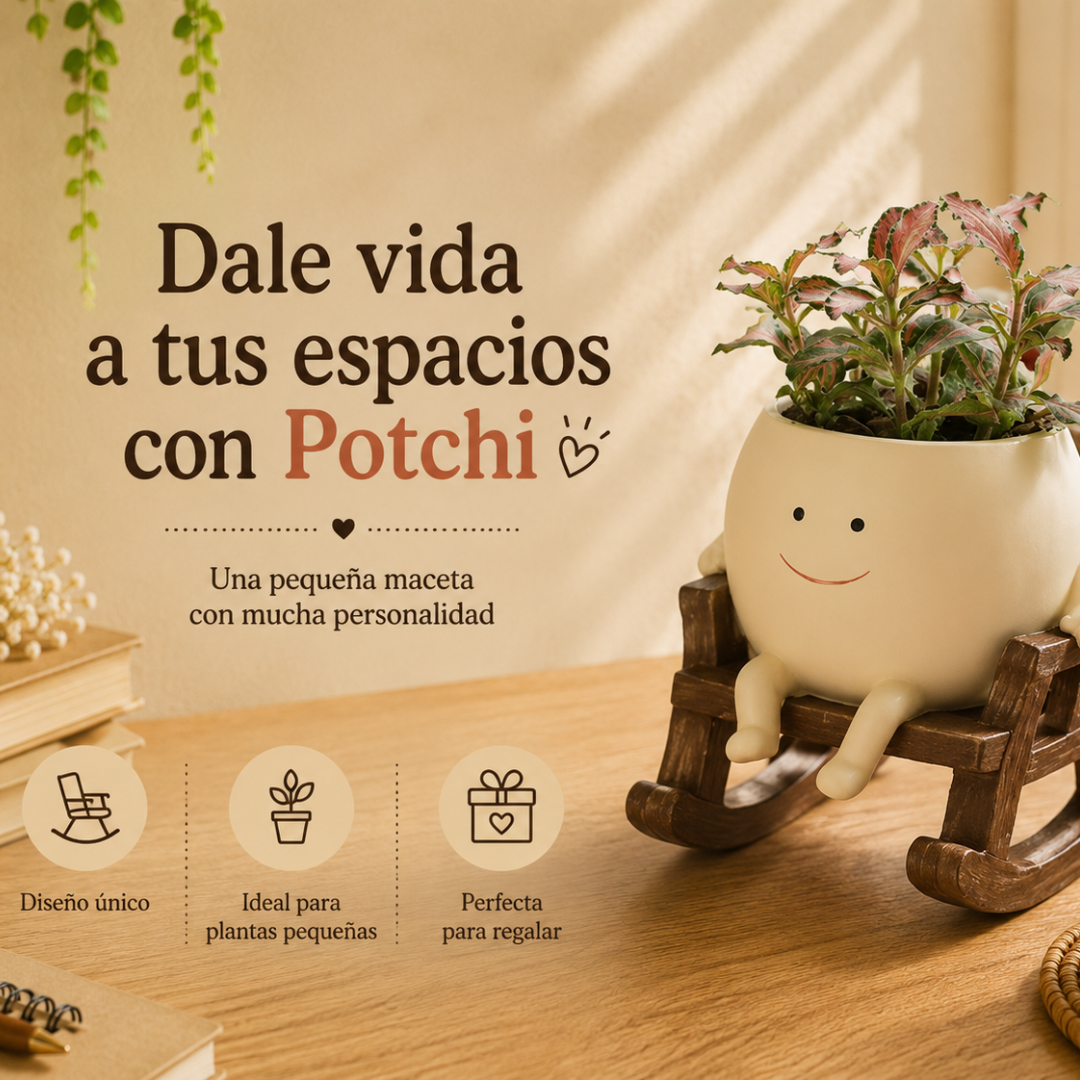 Potchi™ Maceta Feliz